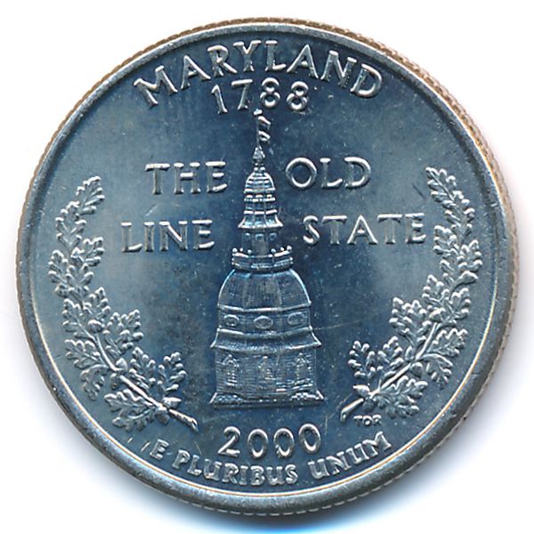 США, 1/4 доллара (2000 г.)