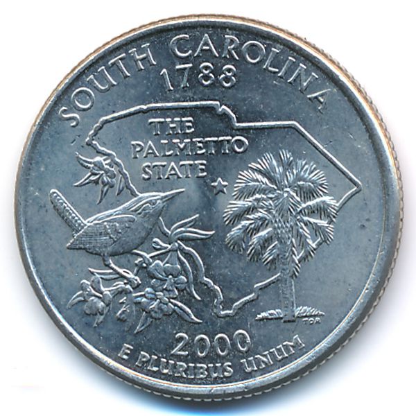 США, 1/4 доллара (2000 г.)