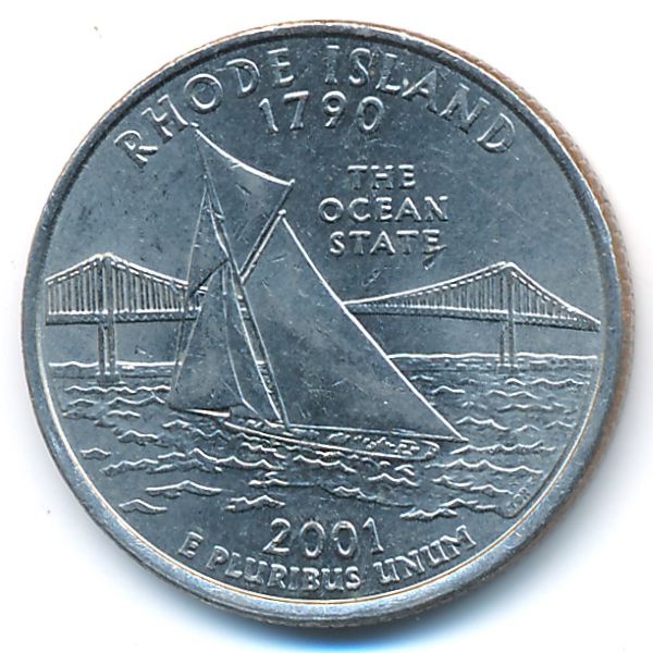 США, 1/4 доллара (2001 г.)