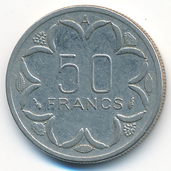 Центральная Африка, 50 франков (1984 г.)