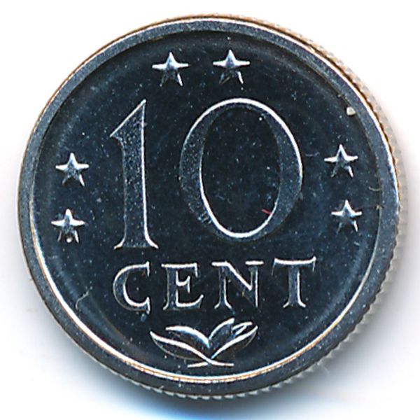 Антильские острова, 10 центов (1981 г.)