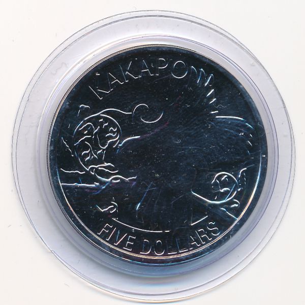 Новая Зеландия, 5 долларов (2009 г.)