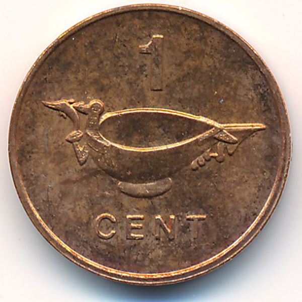 Соломоновы острова, 1 цент (1985 г.)