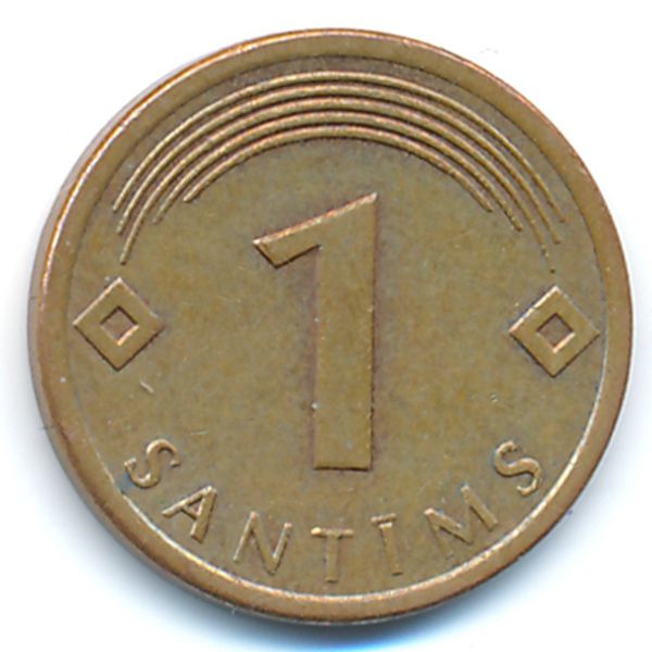 Латвия, 1 сантим (2008 г.)