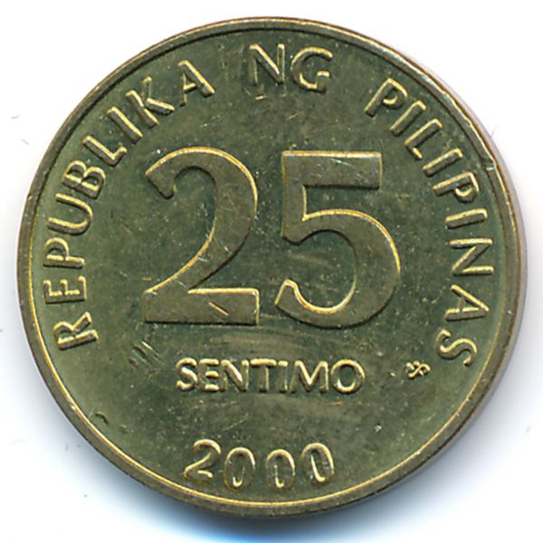 Филиппины, 25 сентимо (2000 г.)