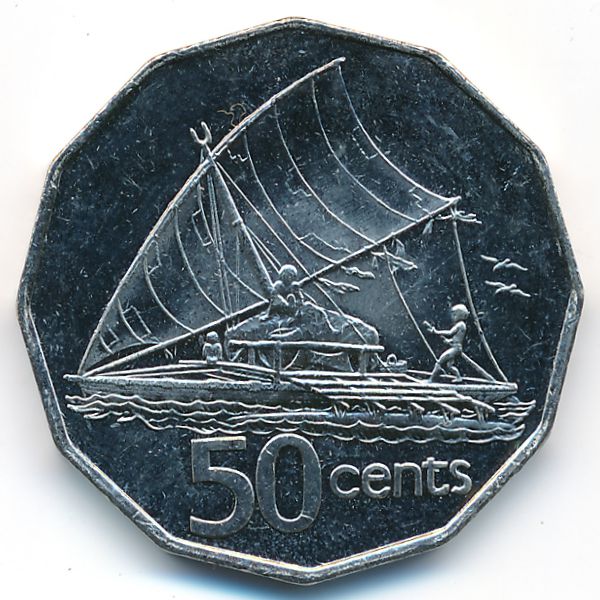 Фиджи, 50 центов (2006 г.)