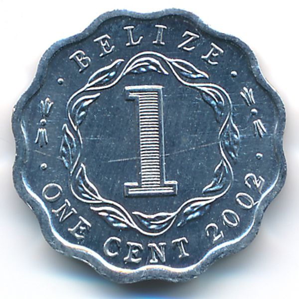 Белиз, 1 цент (2002 г.)