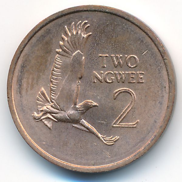Замбия, 2 нгве (1982 г.)