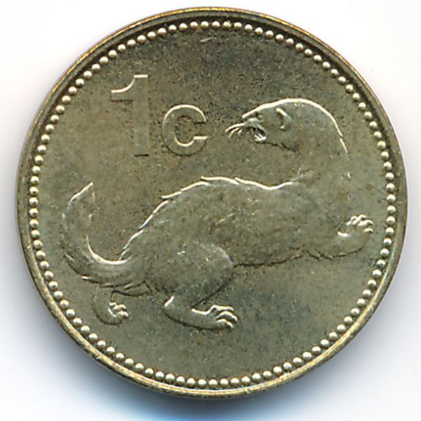 Мальта, 1 цент (2007 г.)