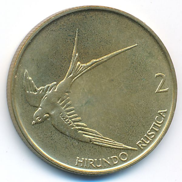 Словения, 2 толара (1999 г.)