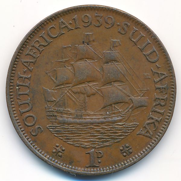 ЮАР, 1 пенни (1939 г.)