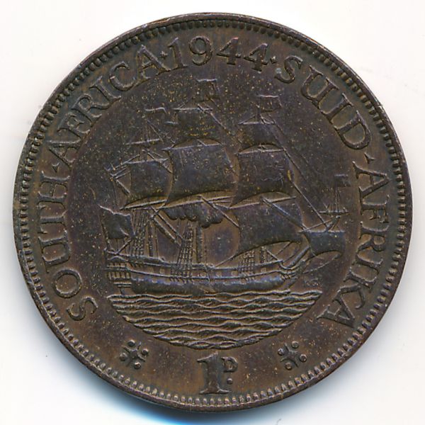 ЮАР, 1 пенни (1944 г.)