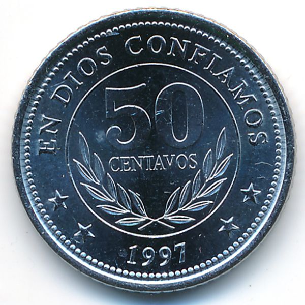 Никарагуа, 50 сентаво (1997 г.)