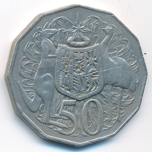 Австралия, 50 центов (1980 г.)