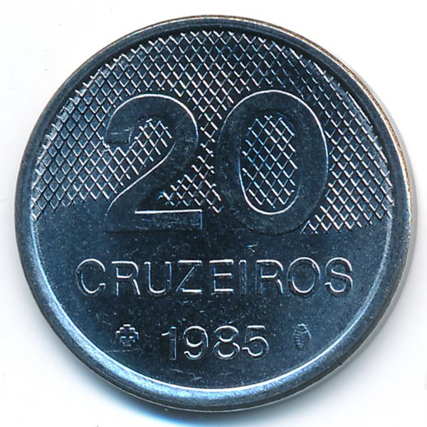 Бразилия, 20 крузейро (1985 г.)