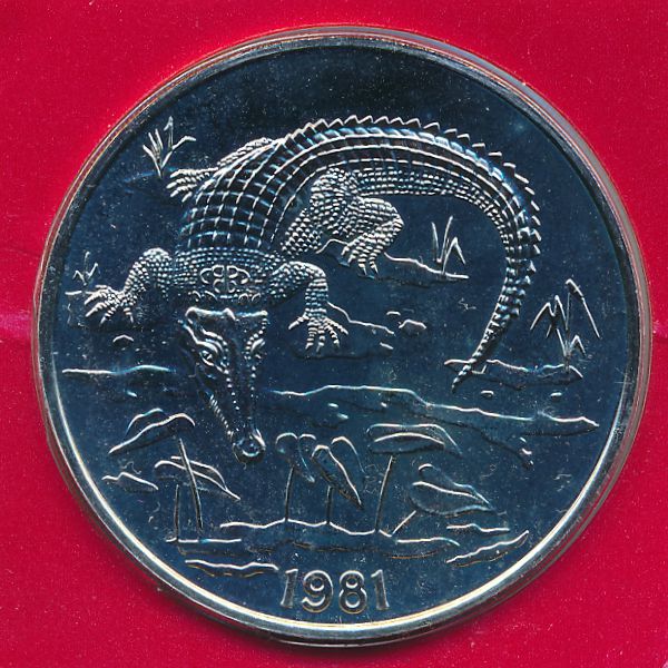 Ямайка, 10 долларов (1981 г.)
