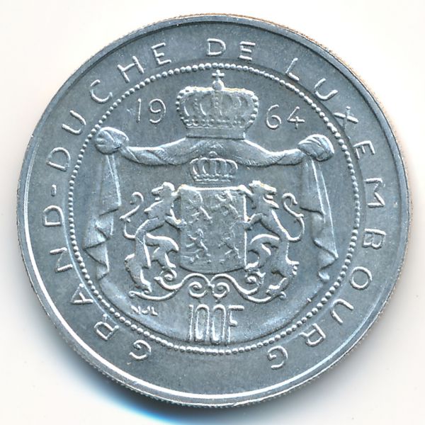 Люксембург, 100 франков (1964 г.)