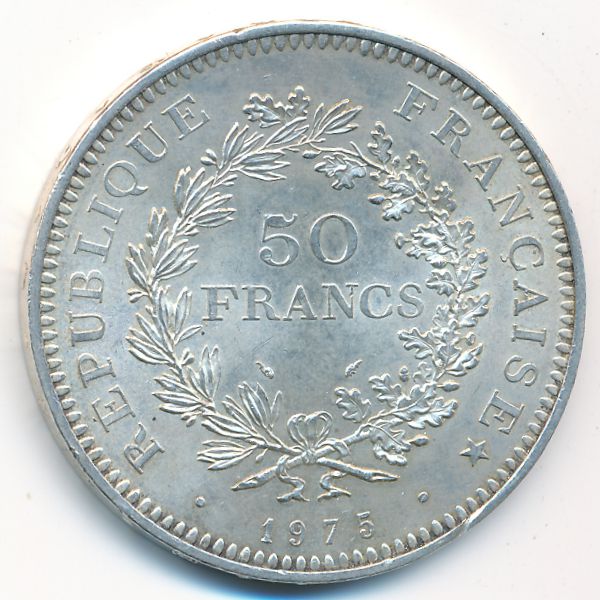 Франция, 50 франков (1975 г.)