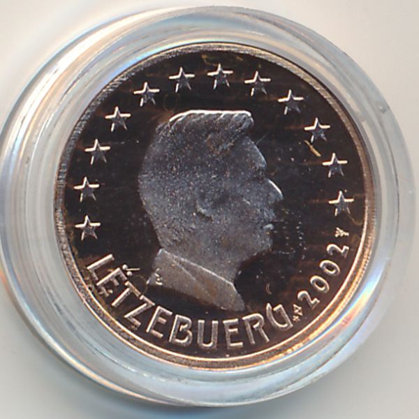 Люксембург, 1 евроцент (2002 г.)