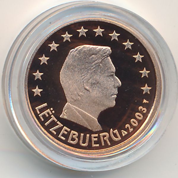 Люксембург, 1 евроцент (2003 г.)