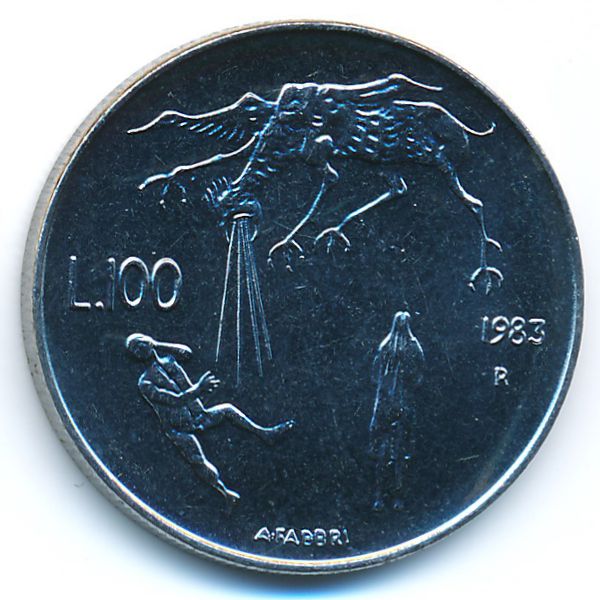 Сан-Марино, 100 лир (1983 г.)