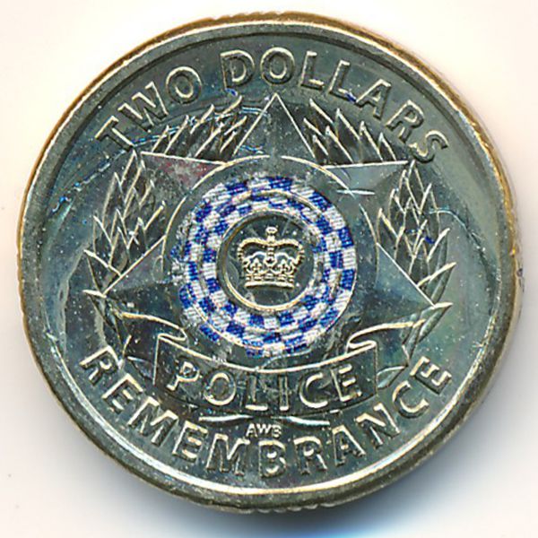 Австралия, 2 доллара (2019 г.)