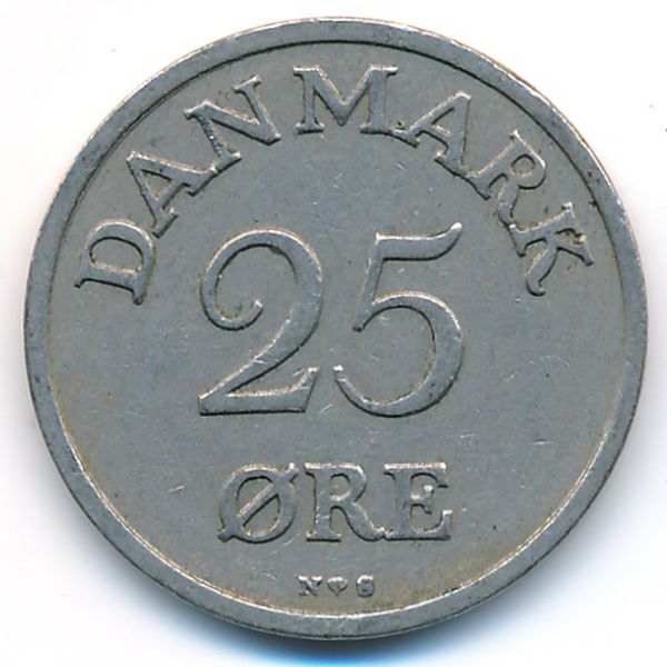 Дания, 25 эре (1950 г.)