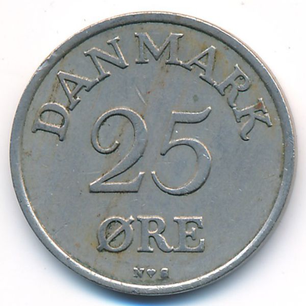Дания, 25 эре (1954 г.)