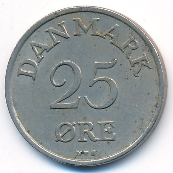 Дания, 25 эре (1954 г.)