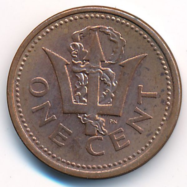 Барбадос, 1 цент (1990 г.)