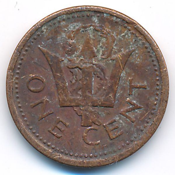 Барбадос, 1 цент (2007 г.)