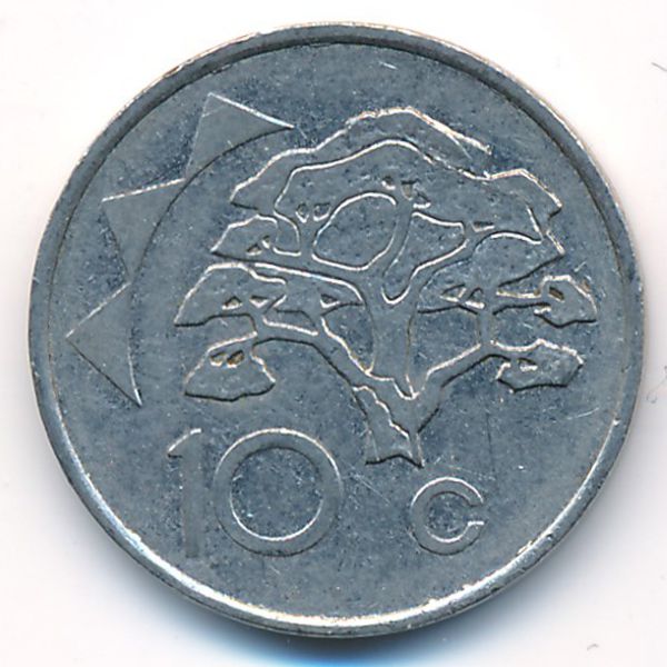 Намибия, 10 центов (1996 г.)