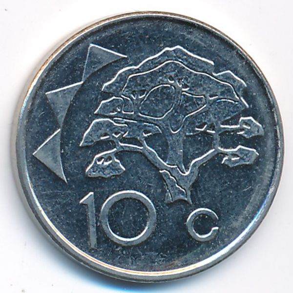 Намибия, 10 центов (2012 г.)