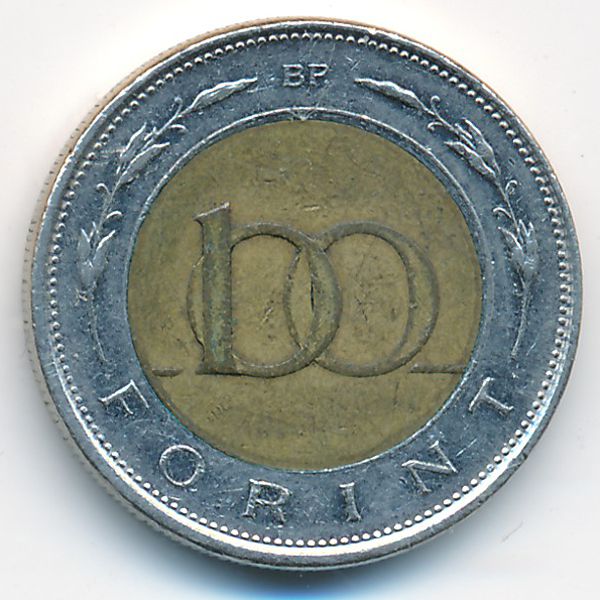Венгрия, 100 форинтов (1998 г.)