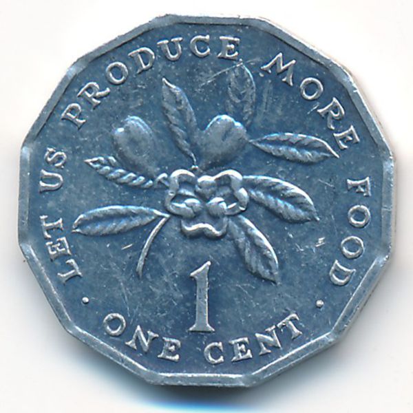 Ямайка, 1 цент (1975 г.)