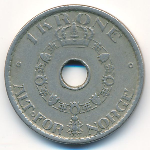 Норвегия, 1 крона (1946 г.)