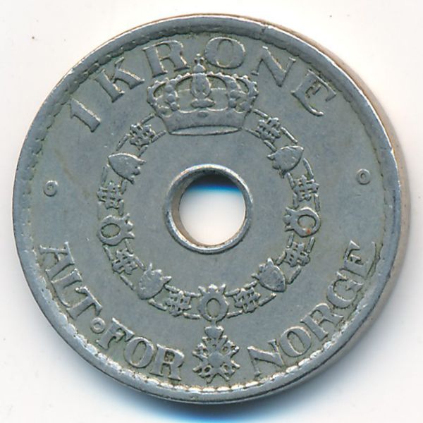 Норвегия, 1 крона (1946 г.)