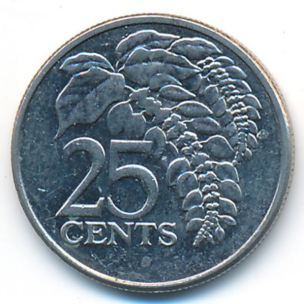 Тринидад и Тобаго, 25 центов (2003 г.)