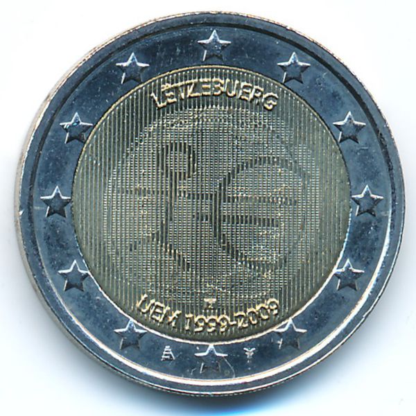 Люксембург, 2 евро (2009 г.)