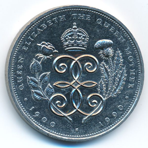 Великобритания, 5 фунтов (1990 г.)