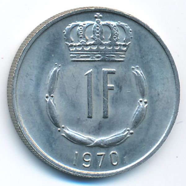 Люксембург, 1 франк (1970 г.)