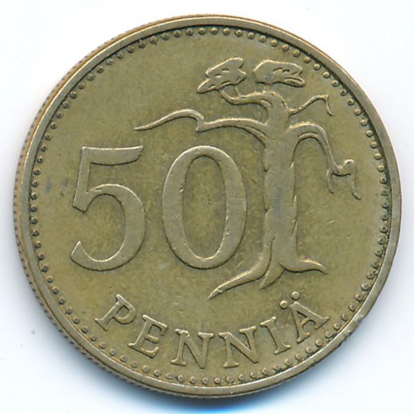 Финляндия, 50 пенни (1963 г.)