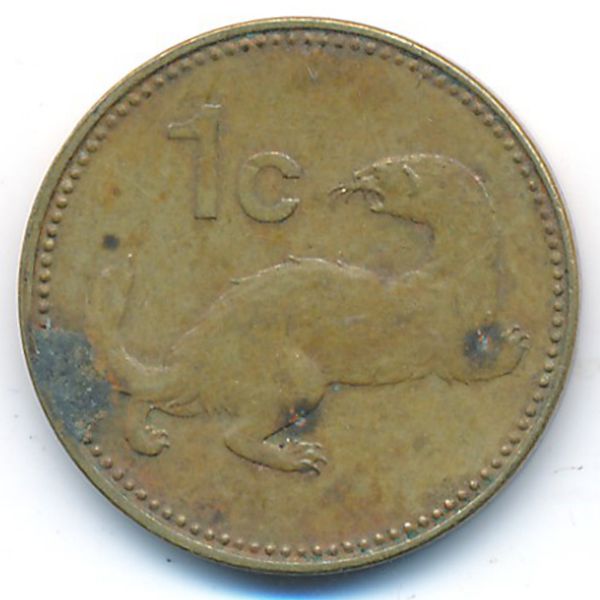 Мальта, 1 цент (1986 г.)