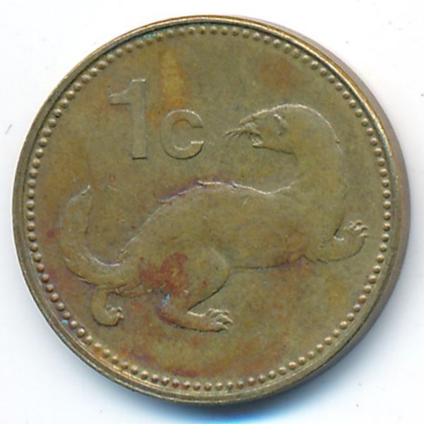 Мальта, 1 цент (1986 г.)