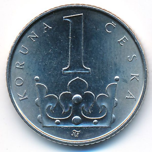 Чехия, 1 крона (2001 г.)