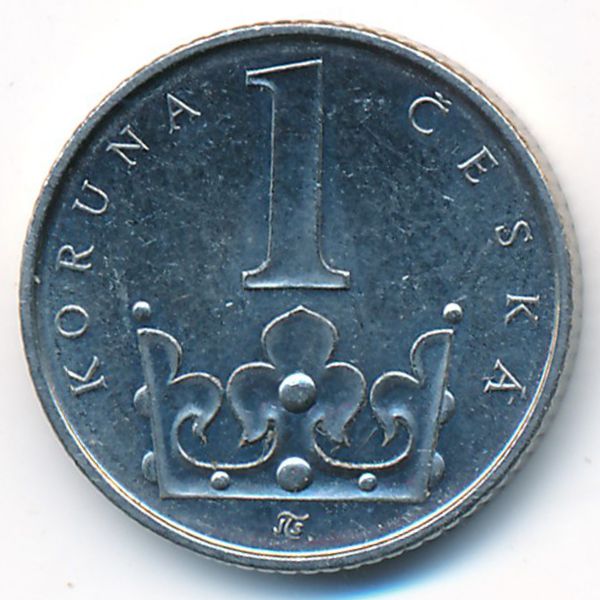Чехия, 1 крона (2002 г.)