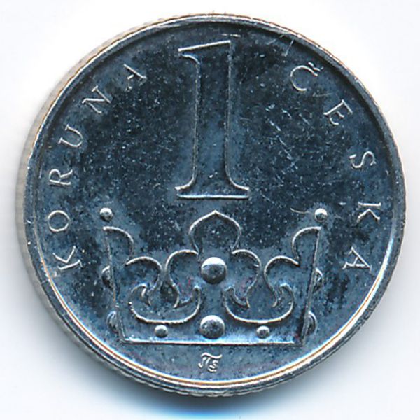 Чехия, 1 крона (2008 г.)