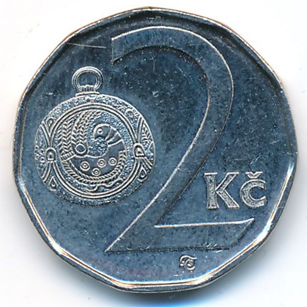 Чехия, 2 кроны (2003 г.)
