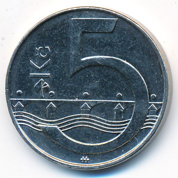 Чехия, 5 крон (2006 г.)