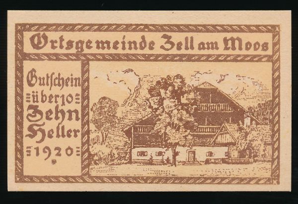 Нотгельды Австрии, 10 геллеров